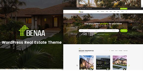 Benaa – Real Estate WordPress Theme bất động sản