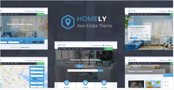 Homely – Real Estate WordPress Theme bất động sản