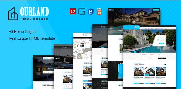 Ourland - Real Estates HTML Template.