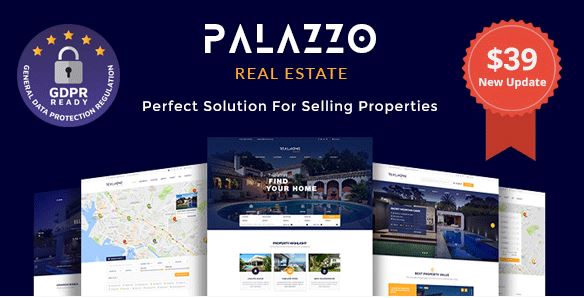 Palazzo – Real Estate WordPress Theme bất động sản