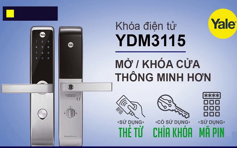 khóa Yale YDM3115